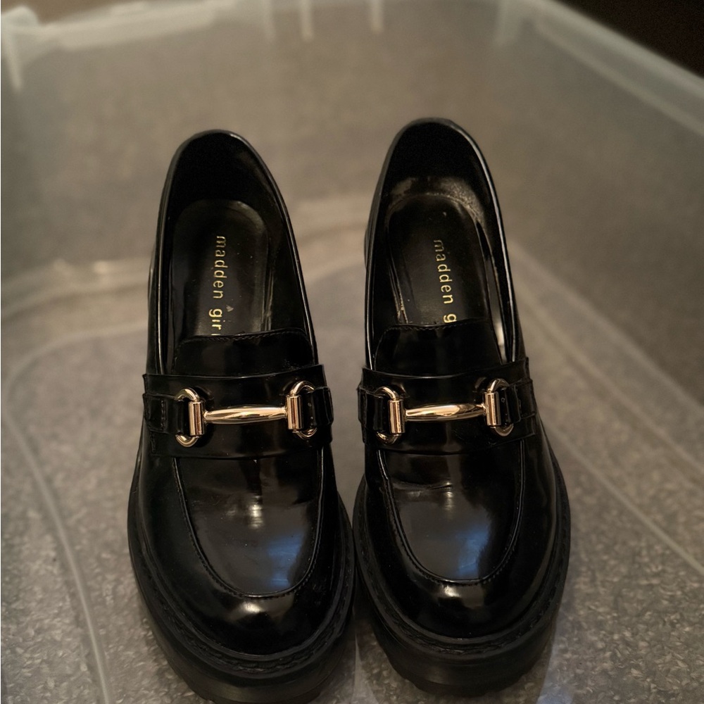 Madden Girl Black Loafers
Worn 2x